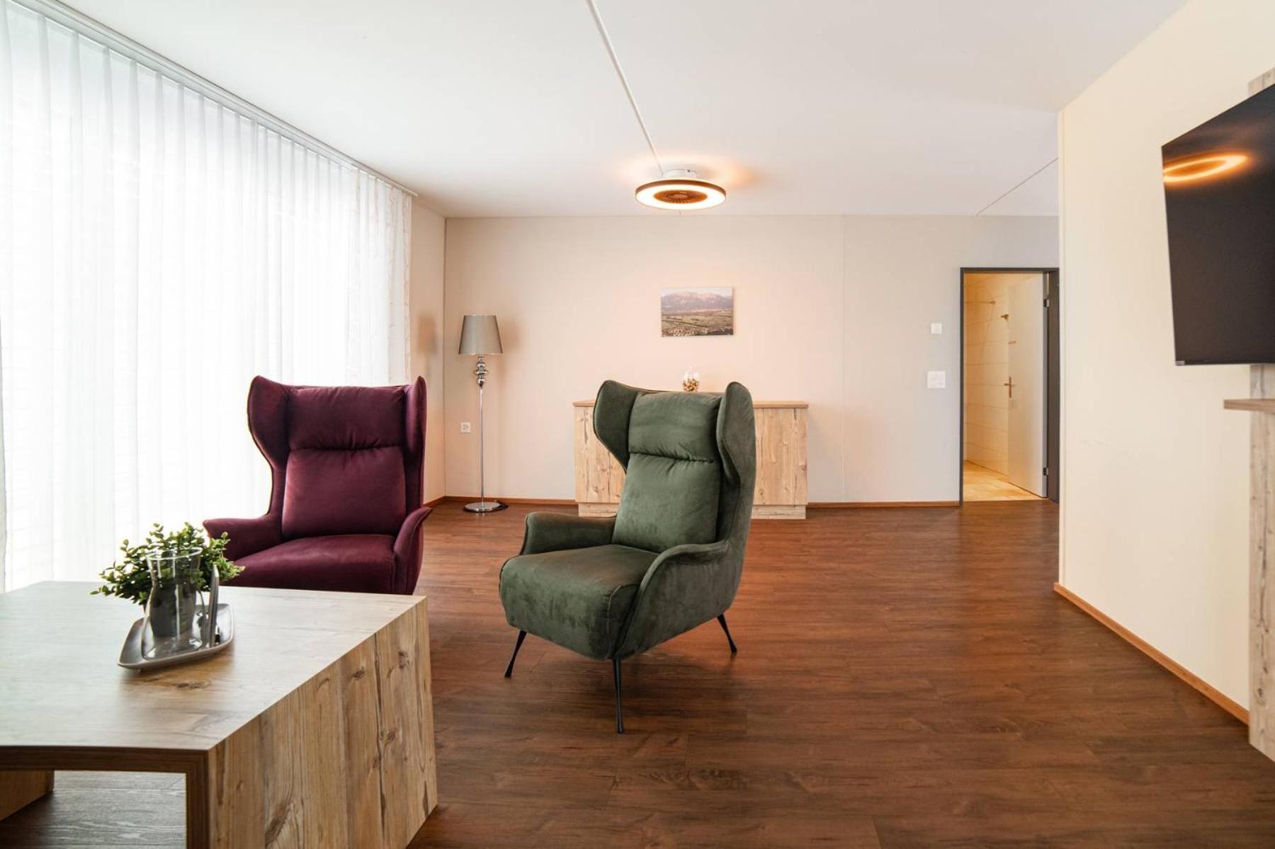 Wohntel - Wohnen Wie Im Hotel Sevelen Eksteriør bilde